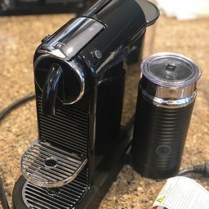 Nespresso CitiZ with Aeroccino frother